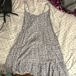 Blue, small, dress